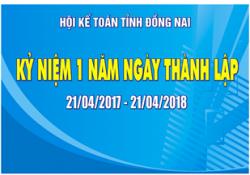 Thư mời tham dự lễ kỷ niệm 1 năm thành lập Hội kế toán tỉnh Đồng Nai