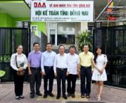 Chủ tịch Hiệp Hội Kế toán và Kiểm toán Việt Nam thăm và làm việc với Hội Kế toán tỉnh Đồng Nai